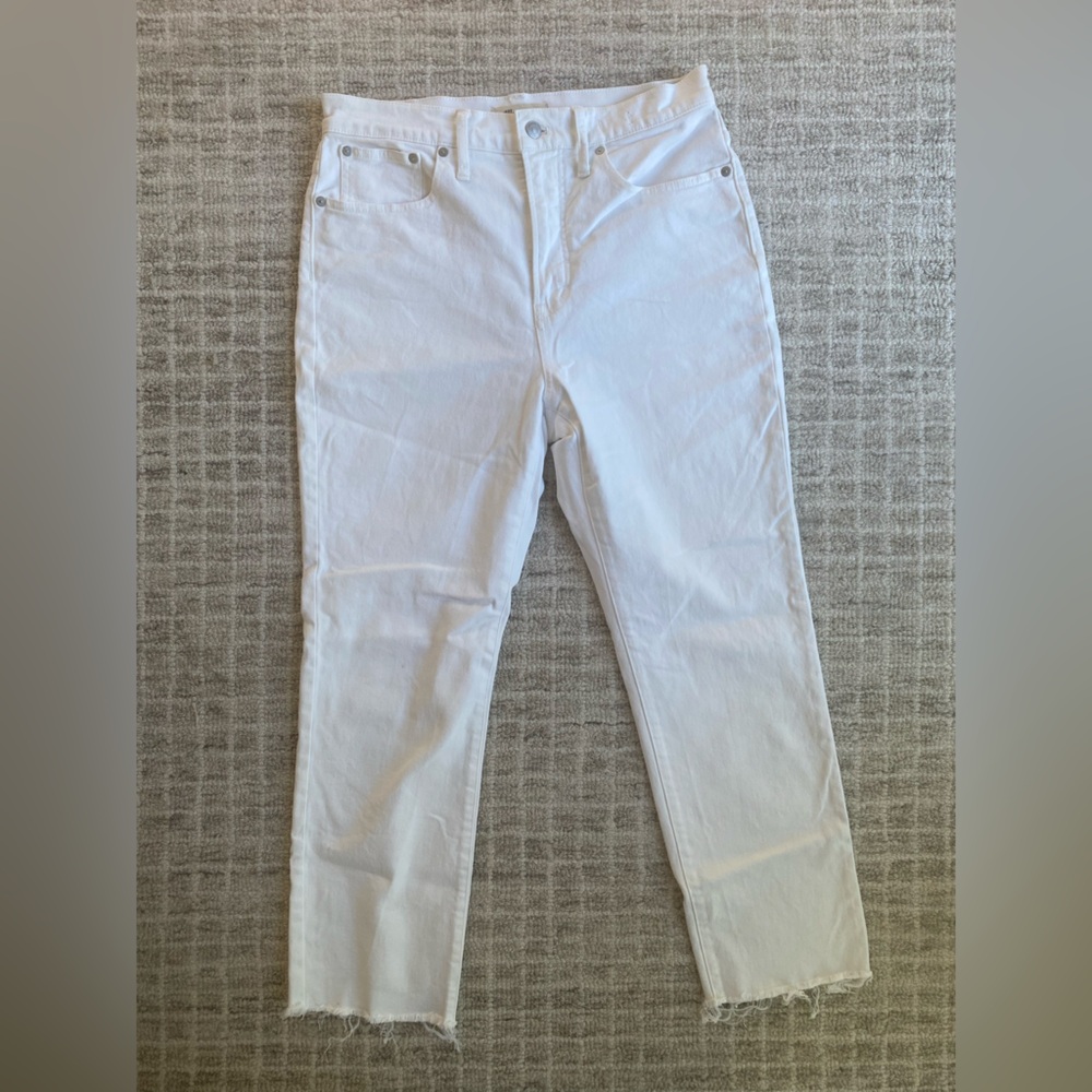 Madewell Perfect Vintage Wide Leg Jeans Cropped